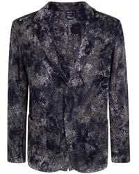 Avant Toi - Textured-Finish Blazer - Lyst