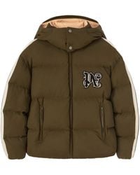 Palm Angels - モノグラム フーデッドジャケット - Lyst