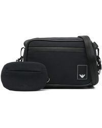 Emporio Armani - Kuriertasche mit Logo-Patch - Lyst