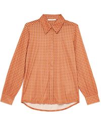 Maliparmi - Floral-Print Collared Shirt - Lyst