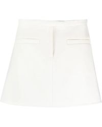Courreges - Mini-Rok Van Wolmix - Lyst