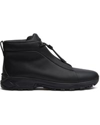 ZEGNA - Triple Stitch Vetta Leather Sneakers - Lyst