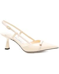 Jimmy Choo - 65Mm Bow Pumps - Lyst