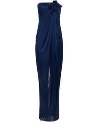 Elisabetta Franchi - Long Evening Dress - Lyst