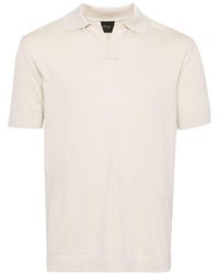Brioni - Fine-knit Polo Shirt - Lyst