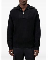 DRYKORN - Manuelo 2 Ribbed-Knit Quarter-Zip Sweater - Lyst