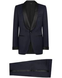 Tom Ford - Costume À Col Châle - Lyst
