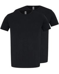 Moschino - Cotton Crew-Neck T-Shirt (Pack Of Two) - Lyst