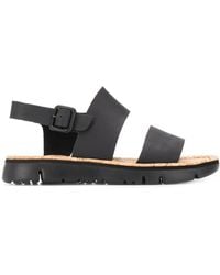 Camper - Oruga Slingback Leather Sandals - Lyst