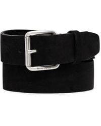 Marc O' Polo - Aio Suede Buckle-Fastening Belt - Lyst