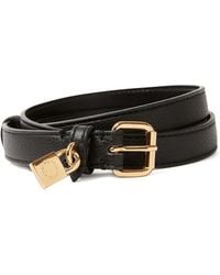 Stella McCartney - Ryder Padlock Buckle Belt - Lyst
