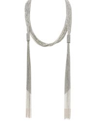 Peserico - Multi-Strand Tassel Necklace - Lyst