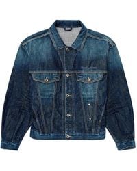 DIESEL - Veste D-Denver-Cl En Jean - Lyst