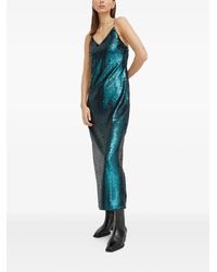 Samsøe & Samsøe - Sequin Tie Midi Dress - Lyst