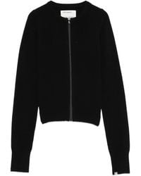 Extreme Cashmere - Tangerine Zip-Up Cardigan - Lyst