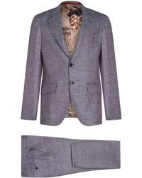 Etro - Tailored Single-breasted Suit - Lyst