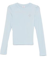 CASABLANCA - Pale Long Sleeve T-Shirt - Lyst