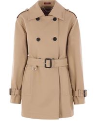 Gucci - ダブルブレスト トレンチコート - Lyst