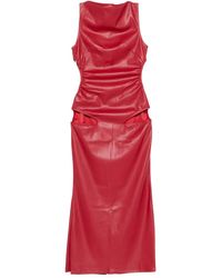 COWBOYS OF HABIT - Marnie Cut-Out Midi Dress - Lyst