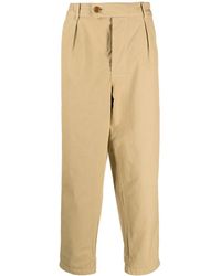 Barbour - Mid-Rise Straight-Leg Trousers - Lyst