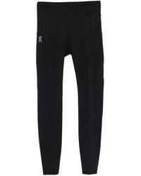 On Shoes - Logo-Print Performance Tights - Lyst