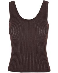 Jucca - Knitted Tank Top - Lyst