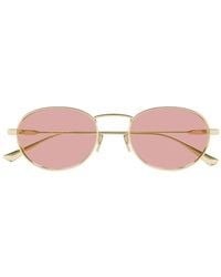 Saint Laurent - Oval-Frame Sunglasses - Lyst