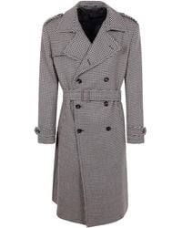 Tagliatore - Jas Met Pied-De-Poule Print - Lyst