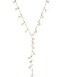 Jacquie Aiche - Opal And Diamond Shaker Y Necklace - Lyst