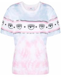 Chiara Ferragni - Eye-motif T-shirt - Lyst