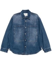 Studio Nicholson - Saxon Chest-Pocket Shirt - Lyst
