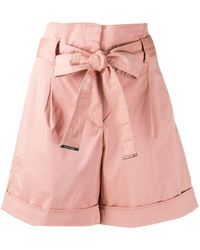 Calvin Klein Shorts con vita raccolta - Multicolore