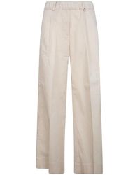 Myths - Elasticated Wide-Leg Trousers - Lyst