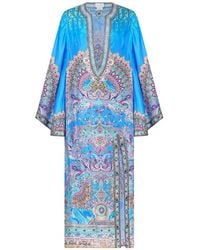 CAMILLA - V-neck Kaftan - Lyst