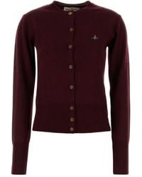 Vivienne Westwood - Cardigan mit Orb-Verzierung - Lyst