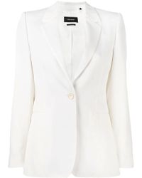 Isabel Marant Praise Modern Costard Jacket - White