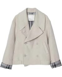 3.1 Phillip Lim - Geruit Jack Met Dubbele Rij Knopen En Cuffs - Lyst