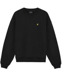 Lyle & Scott - Logo-Patch Cotton Sweatshirt - Lyst