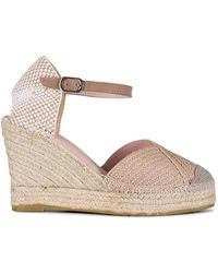 Ron White - Espadrilles Compensées À Boucle - Lyst