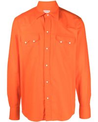 Fursac - Chemise En Coton À Boutonnière - Lyst