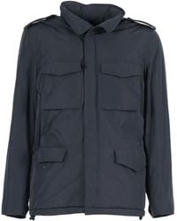 Aspesi - Chaqueta con capucha y bolsillo de solapa - Lyst