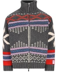 Giada Benincasa - Cardigan mit Reißverschluss - Lyst