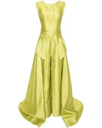 Saiid Kobeisy - Mikado Classic Jumpsuit With Detachable Overskirt - Lyst