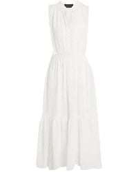 Saloni - Alexia Swiss-Dot Dress - Lyst