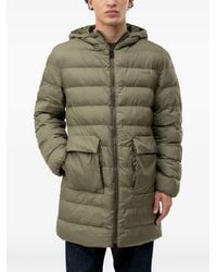 HUGO - Quilted Hooded Padded Jacket - Lyst