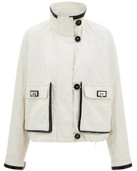 Ferragamo - Button-Fastening Jacket - Lyst
