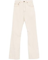 Burberry - Equestrian-Knight Straight-Leg Jeans - Lyst