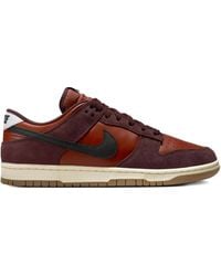 Nike - Dunk Low Retro Se Leather Sneakers - Lyst