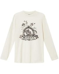Isabel Marant - Martine Long-Sleeve T-Shirt - Lyst