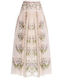 Agua Bendita - Curua Anhelo High-Waisted Maxi Skirt - Lyst